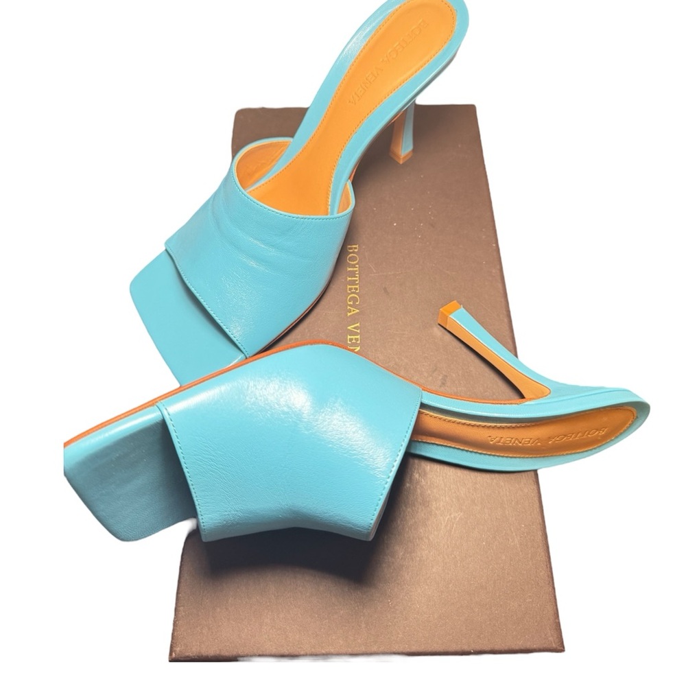 Bottega Veneta Blue Women's Heels